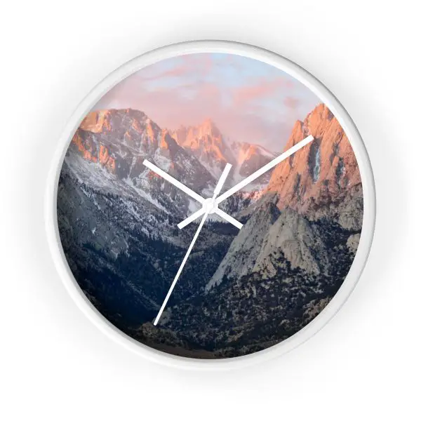 Cotton Candy Sunrise <span>Wall Clock</span>