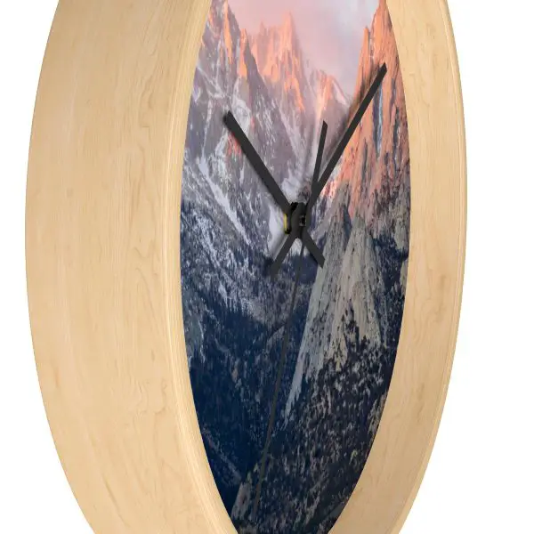 Cotton Candy Sunrise <span>Wall Clock</span>