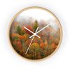 North Carolina Fall <span>Wall Clock</span>