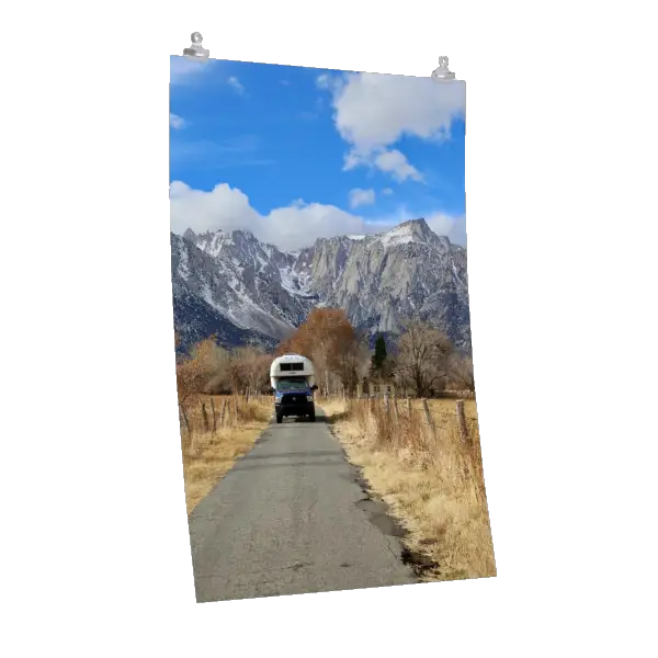 Discover the Eastern Sierras <span>Art Print</span>