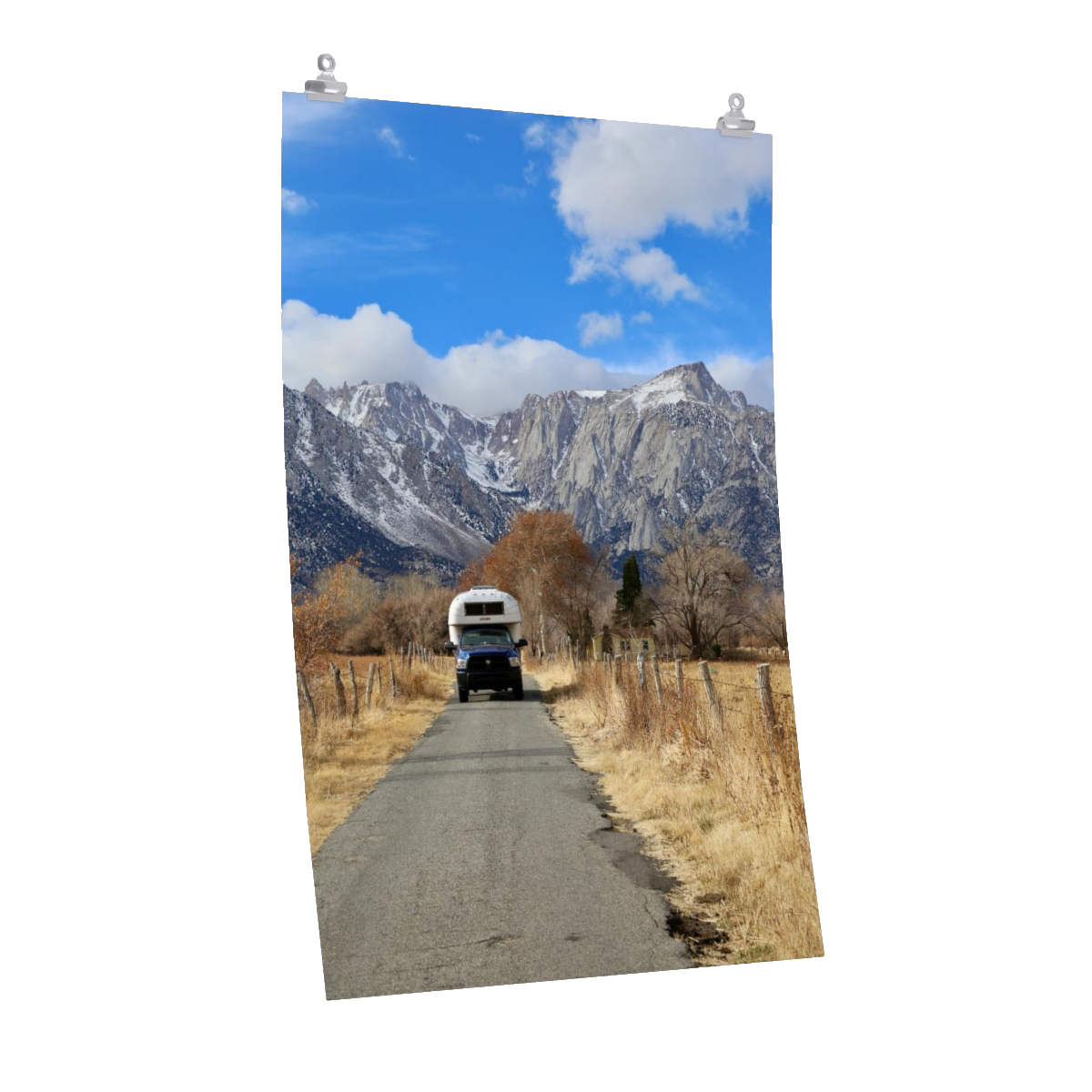 Discover the Eastern Sierras <span>Art Print</span>