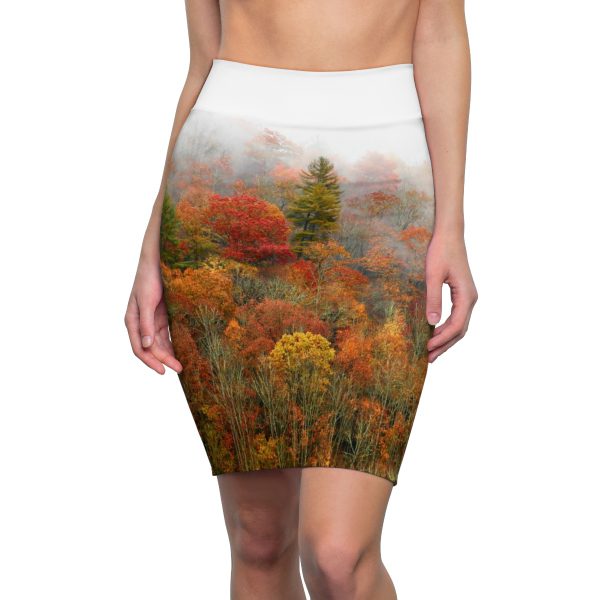 North Carolina Fall <span>Women's Pencil Skirt</span>