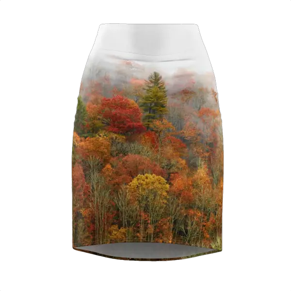 North Carolina Fall <span>Women's Pencil Skirt</span>