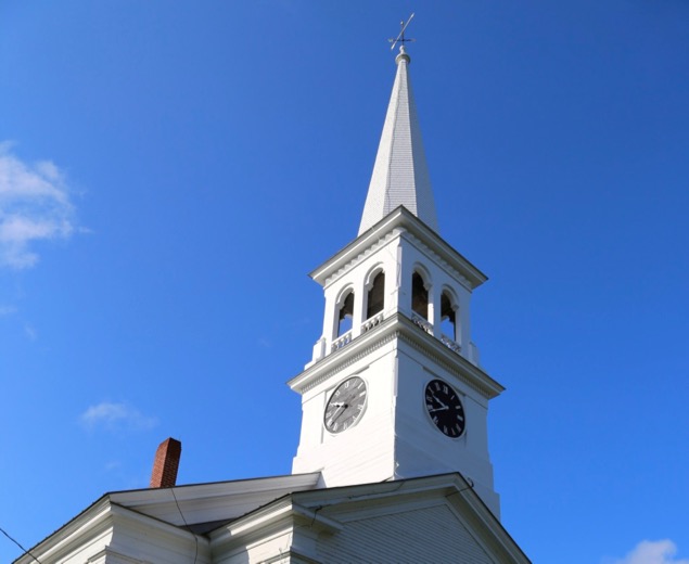 Vermont Church Steeple
