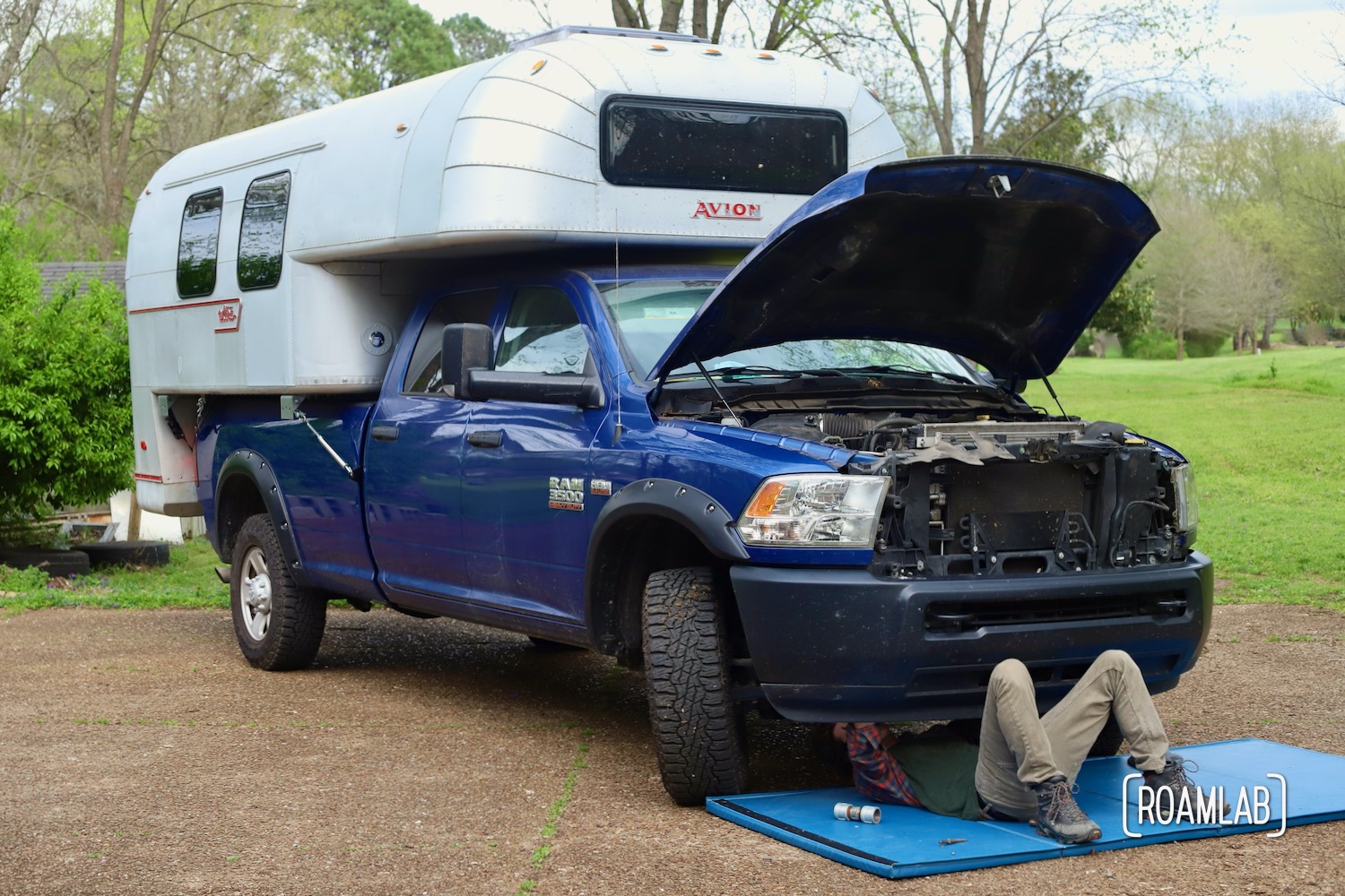 We expand our automotive mechanic skills with our latest DIY project: removing the front bumper of our 2015 Ram 3500 Tradesman truck