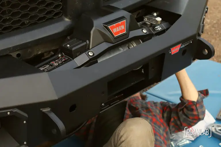 We complete our latest 2015 Ram 3500 mod by installing a Warn Zeon 12-S Winch on our new Ascent Front Bumper. Our latest adventure as auto mechanics.