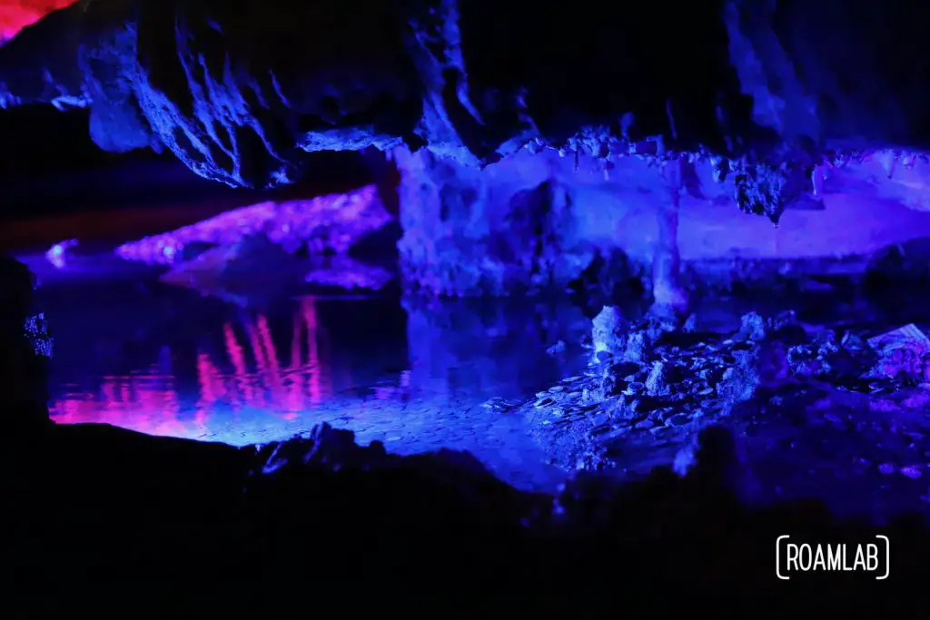 Discovered in 1928, Ruby Falls is the tallest and deepest falls in North America that are publicly accessible, just outside of Chattanooga.