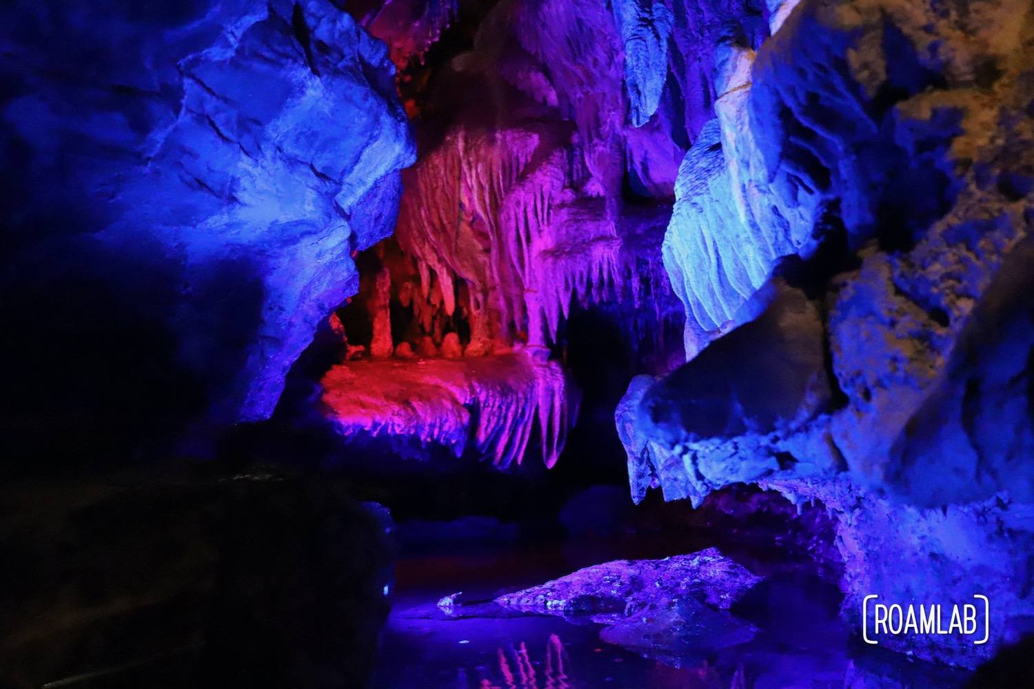 Discovered in 1928, Ruby Falls is the tallest and deepest falls in North America that are publicly accessible, just outside of Chattanooga.