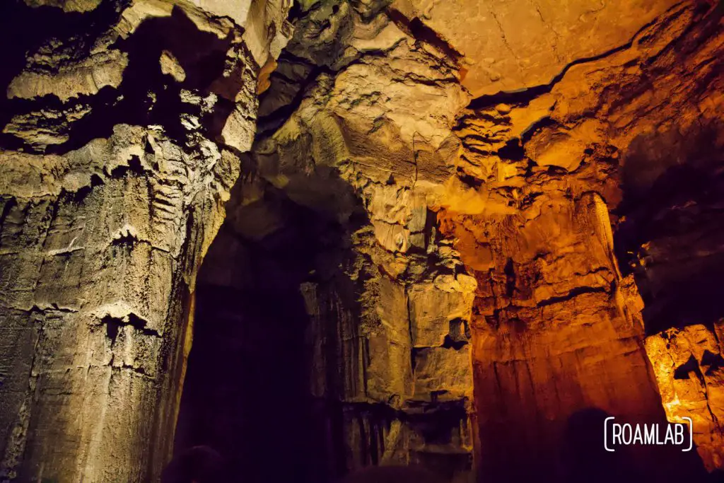 Ruins of Karnak along the Geology Tour in Mammoth Cave National Park.