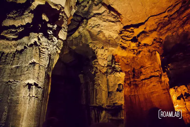 Ruins of Karnak along the Geology Tour in Mammoth Cave National Park.
