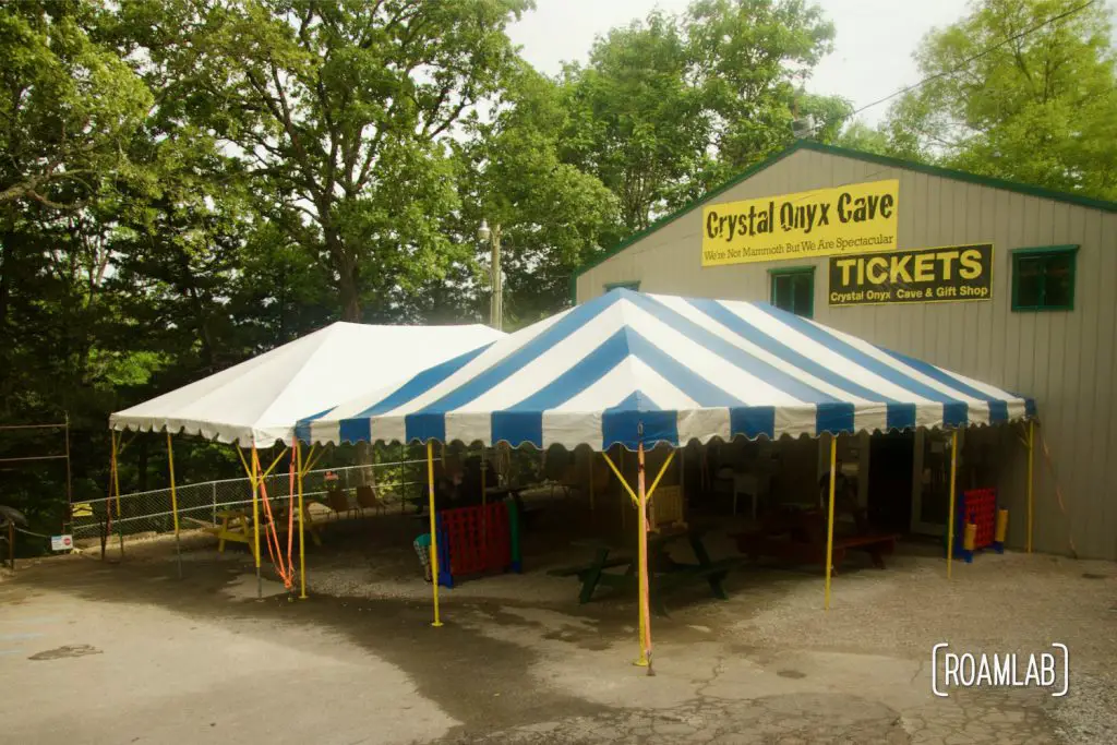  - Crystal Onyx Cave gift shop.