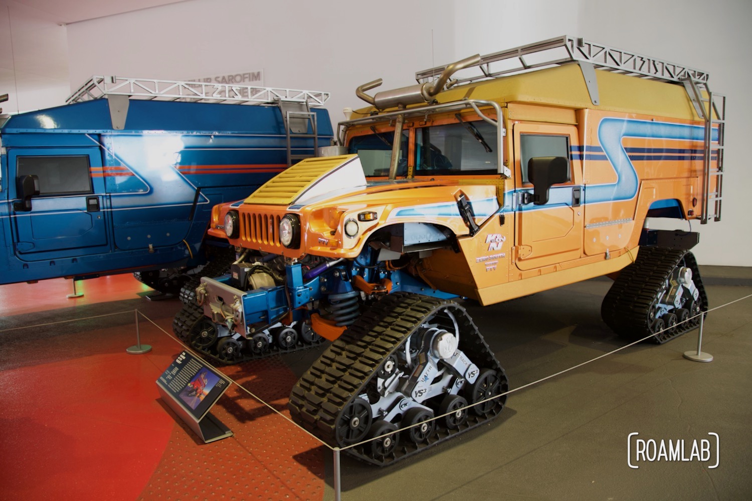 1996 Hummer H1 PTV "Buddy1" on display at the Petersen Automotive Museum