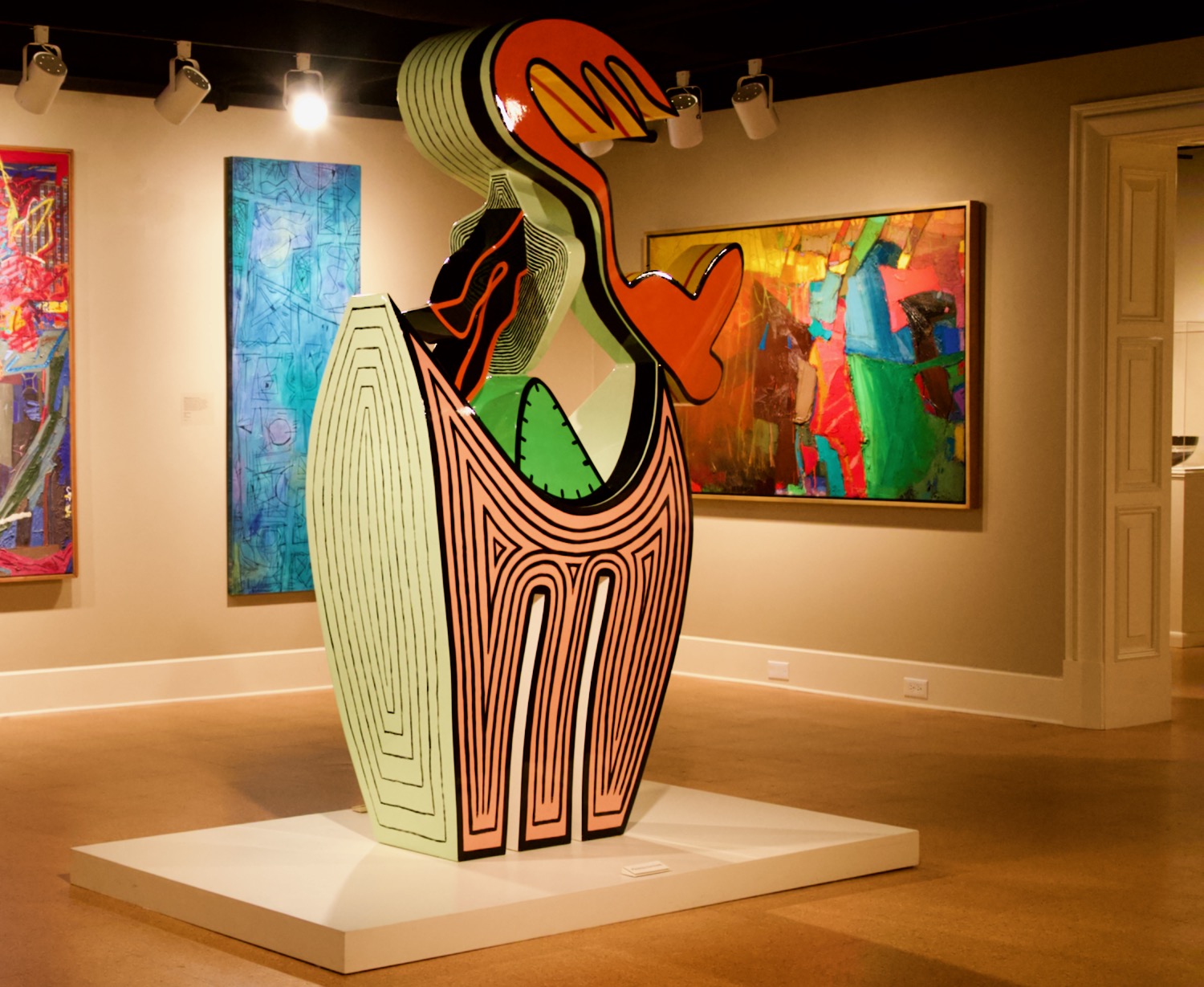 Abstract Gallery at the Morris Museum of Art