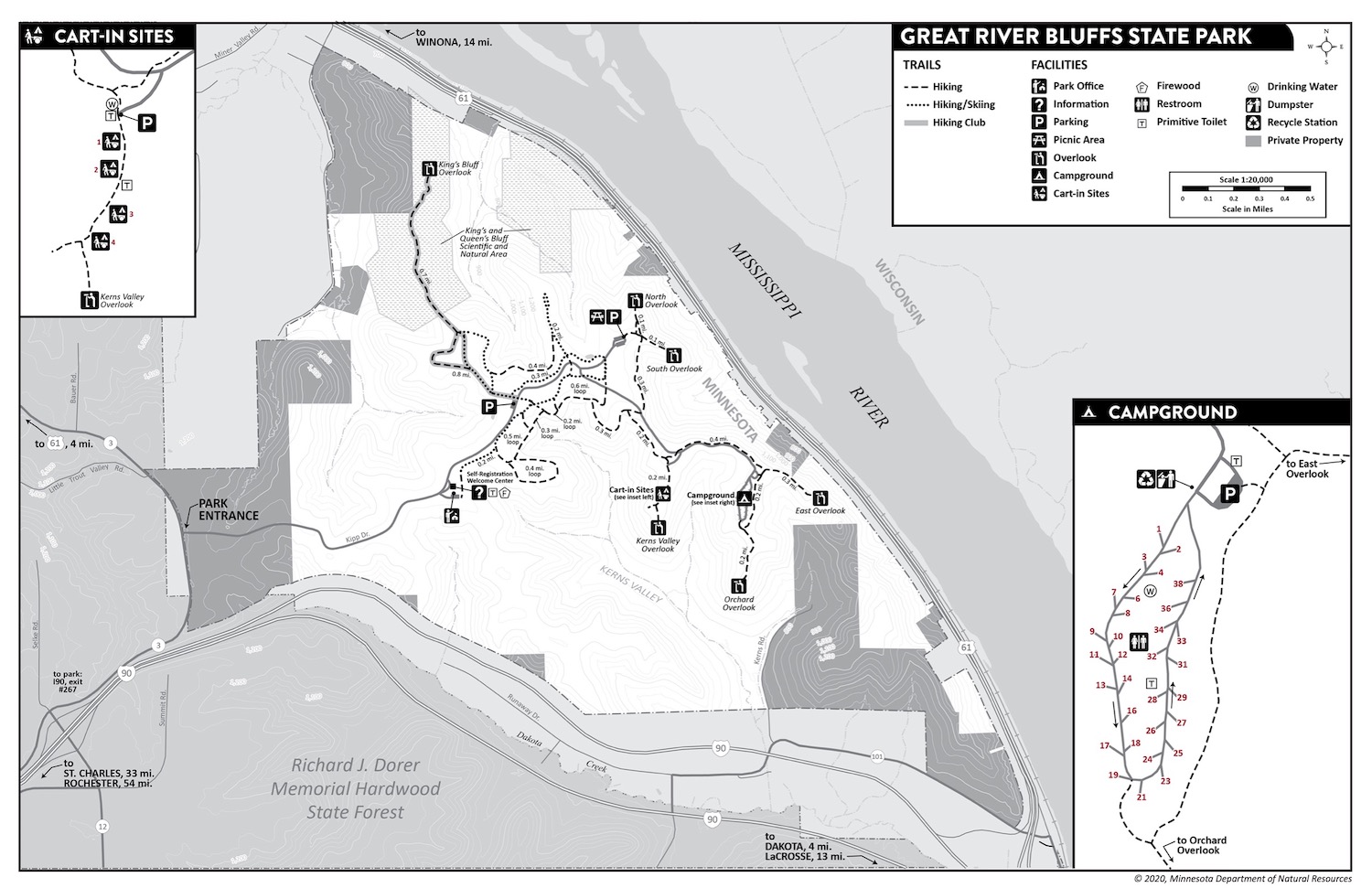 Great River Bluffs Campground - Roam Lab